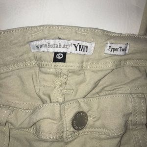 Ymi  tan hyper twill skinny pants